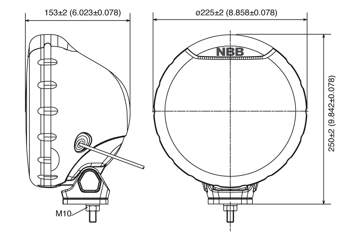  Zusatzscheinwerfer XENON 12/24V